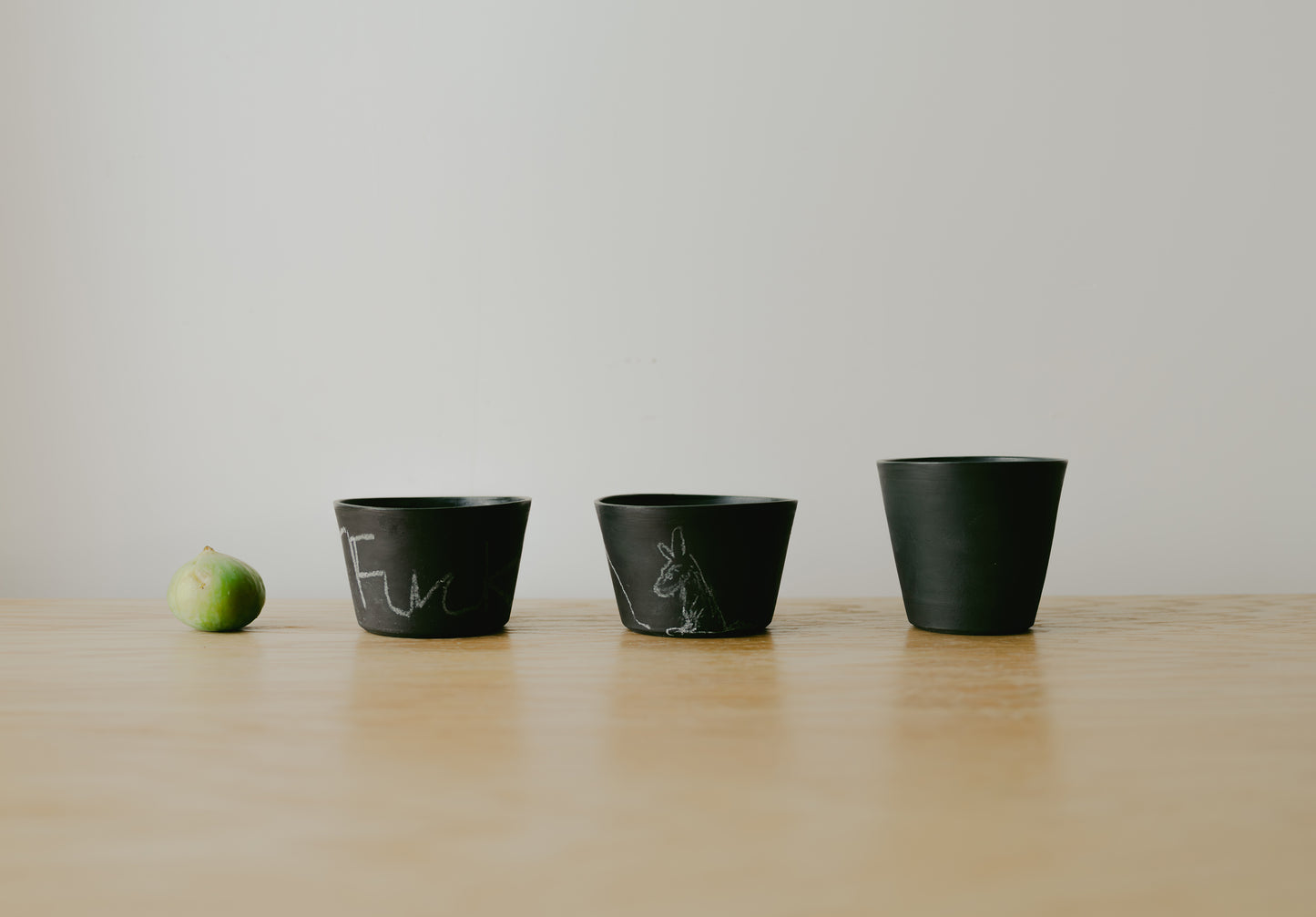 Dog Chalk Drawing Cup