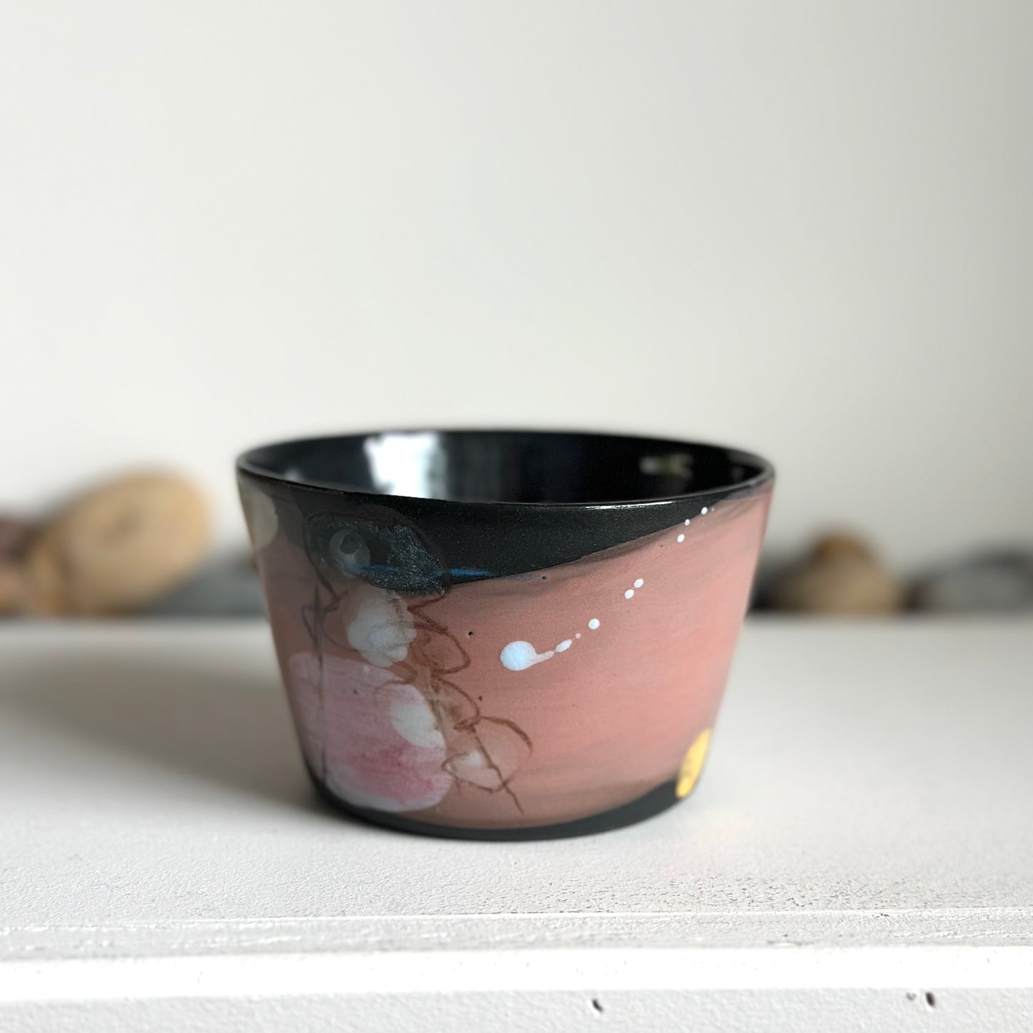 Pink Flower Cup