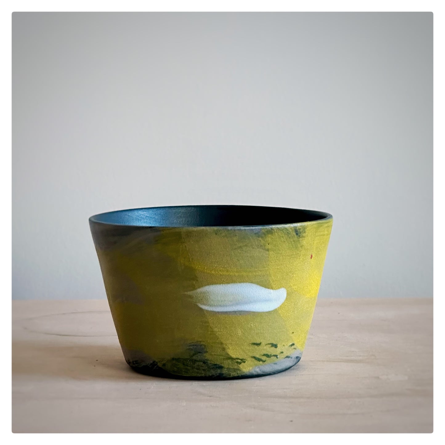 Cat Drawing Cup-Painted